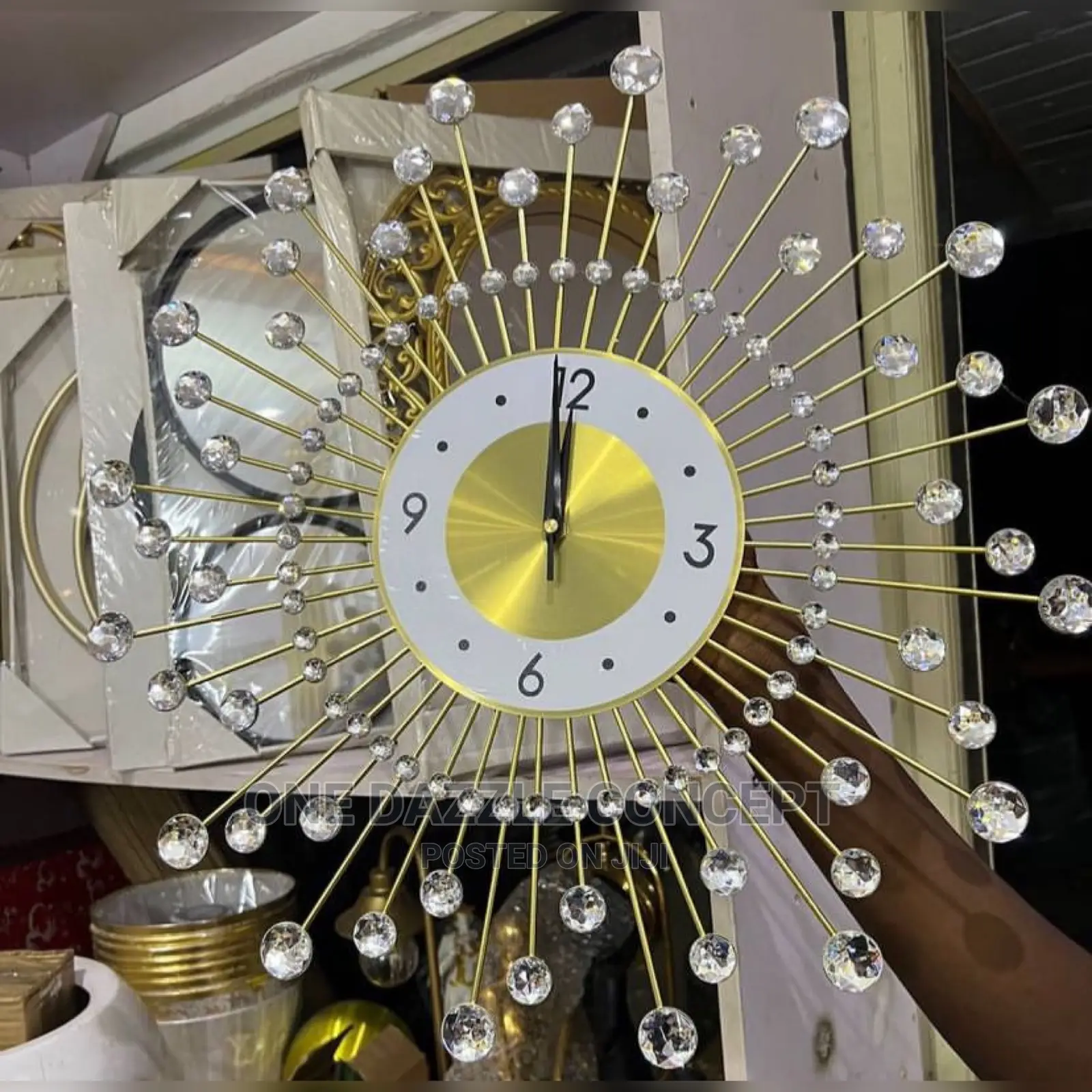 Luxury Crystal Clock