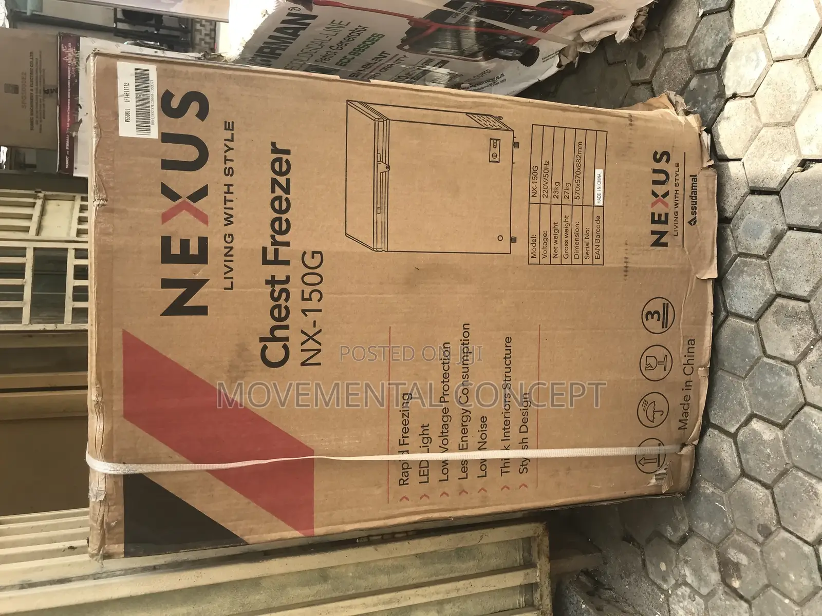 Nexus Chest Freezer NX-150G
