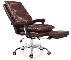 Recline Executive Office Chair With Footrest.