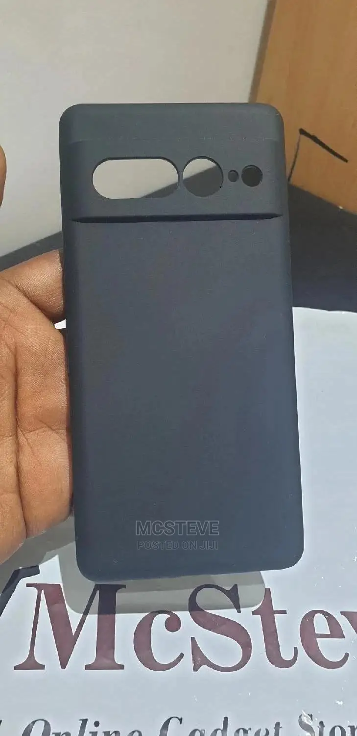 Google Pixel 7 Pro Silicone Case Cover Black