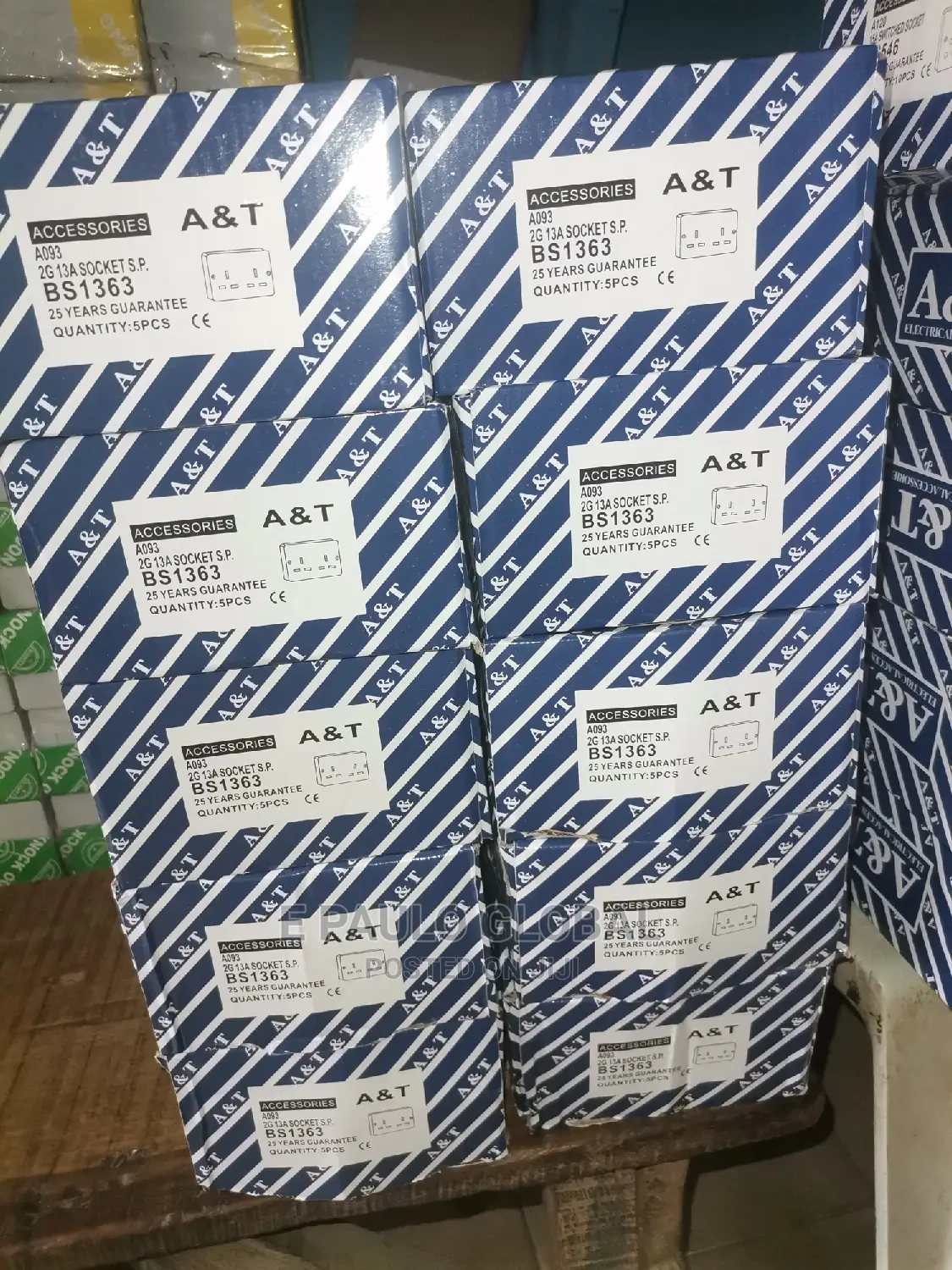 13amps Double Socket White