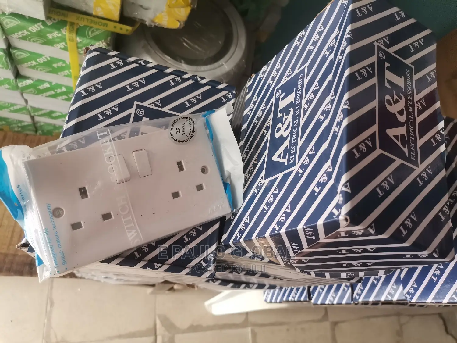 13amps Double Socket White