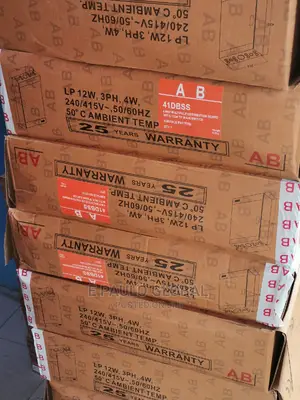 D4 3phase Iron Base 12 Breakers
