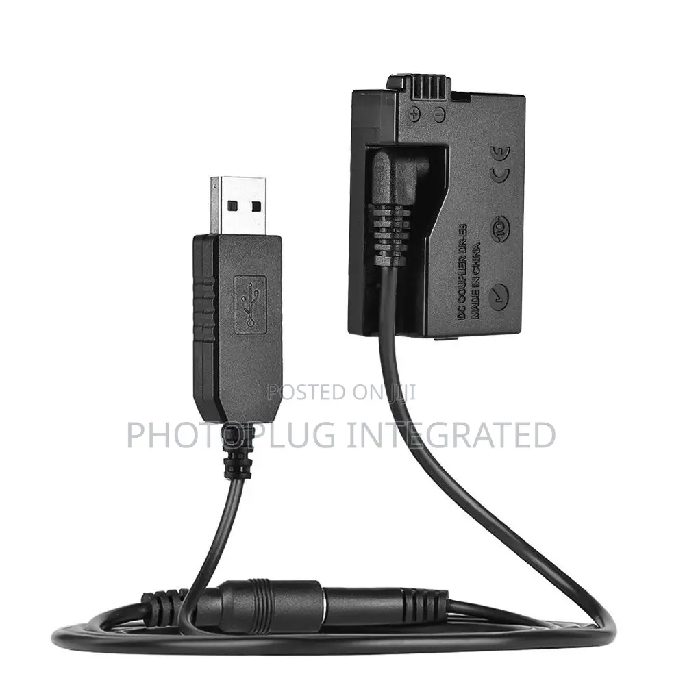E8 Dummy Battery + USB Cable