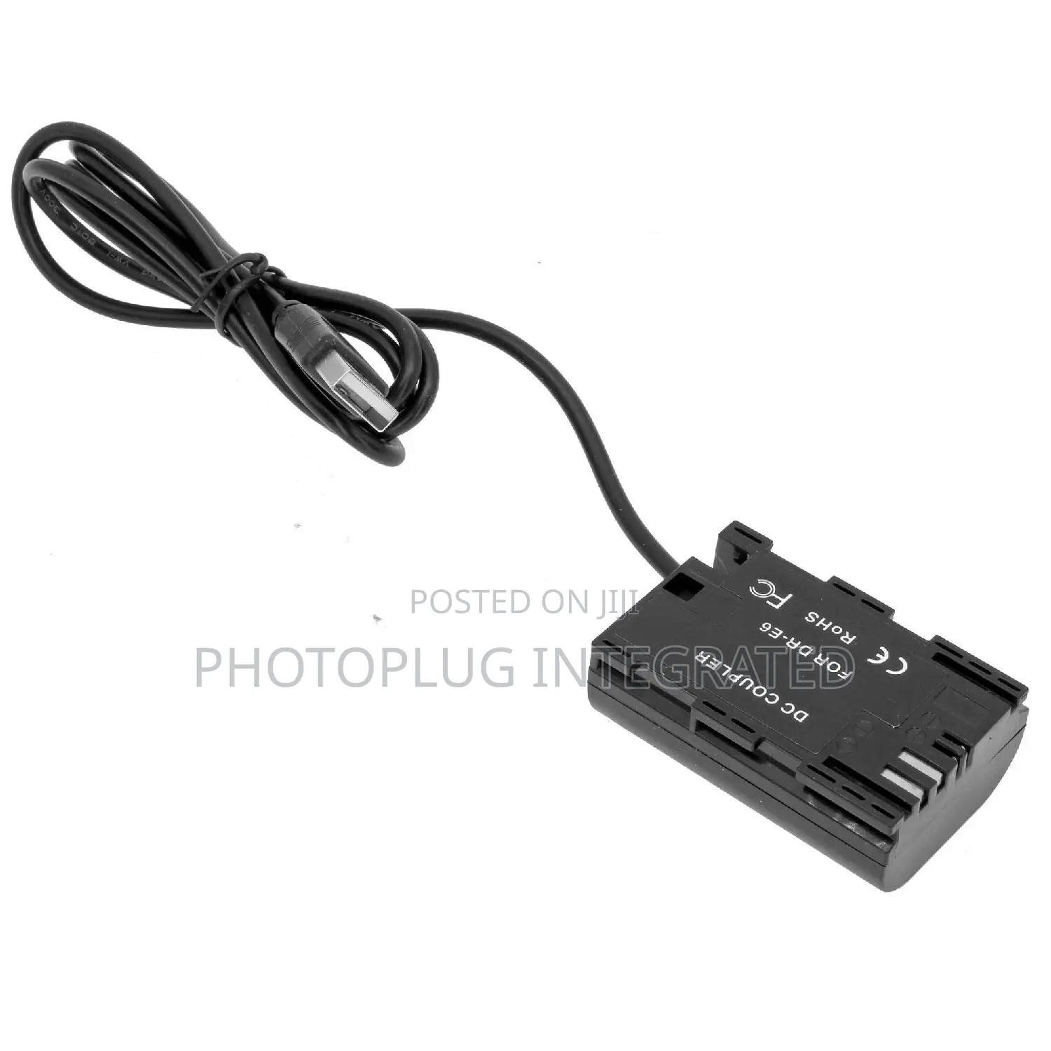 LP-E6 Dummy Battery + USB Cable
