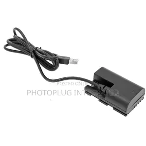 LP-E6 Dummy Battery + USB Cable
