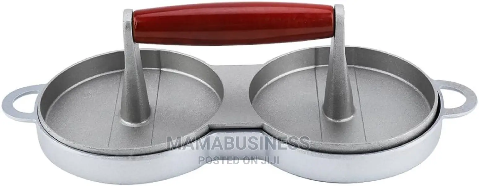 Double Steel Burger Press Machine