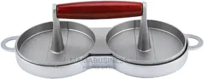 Double Steel Burger Press Machine