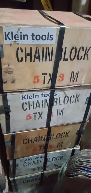 5 Tons by 3 Meters Chain Blocks