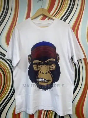 Soft Kong White Graphic Tshirt