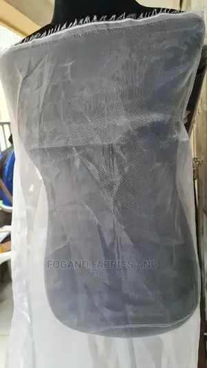 Photo - Pure White Ice Cream Organza