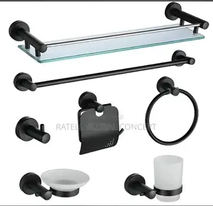 Black Bathroom Accessories