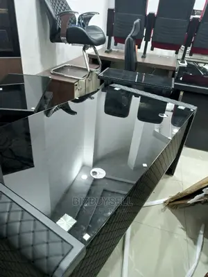 Executive Office Table Glass