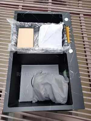 Marble Black Hd Kitchen Sink