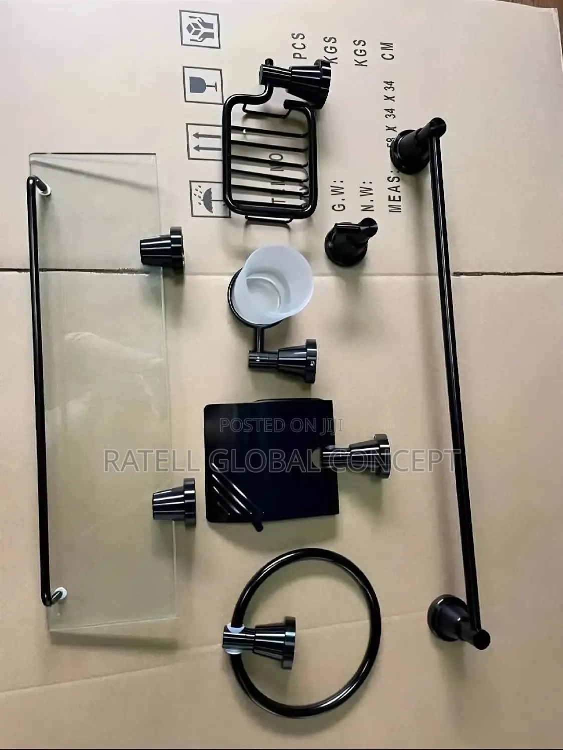 Black Bathroom Accessories
