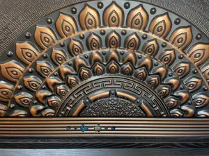 7ft By 3ft German Copper Iron(Peacock Design)