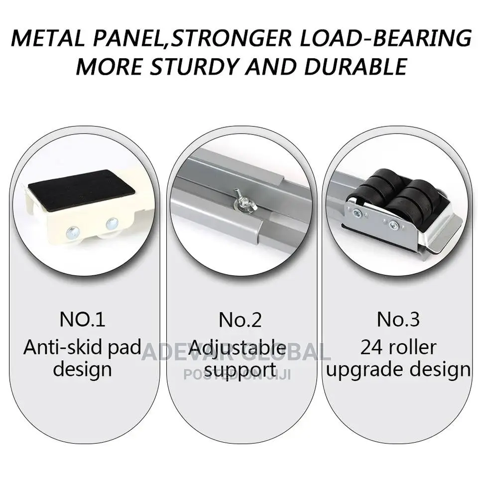 Rails With Wheels for Washing Machine Fridge Support Stand