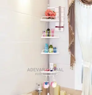 4 Tier Shower Shelf Corner Bathroom Organizer