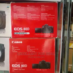 Canon Eos 80d With 18-135mm