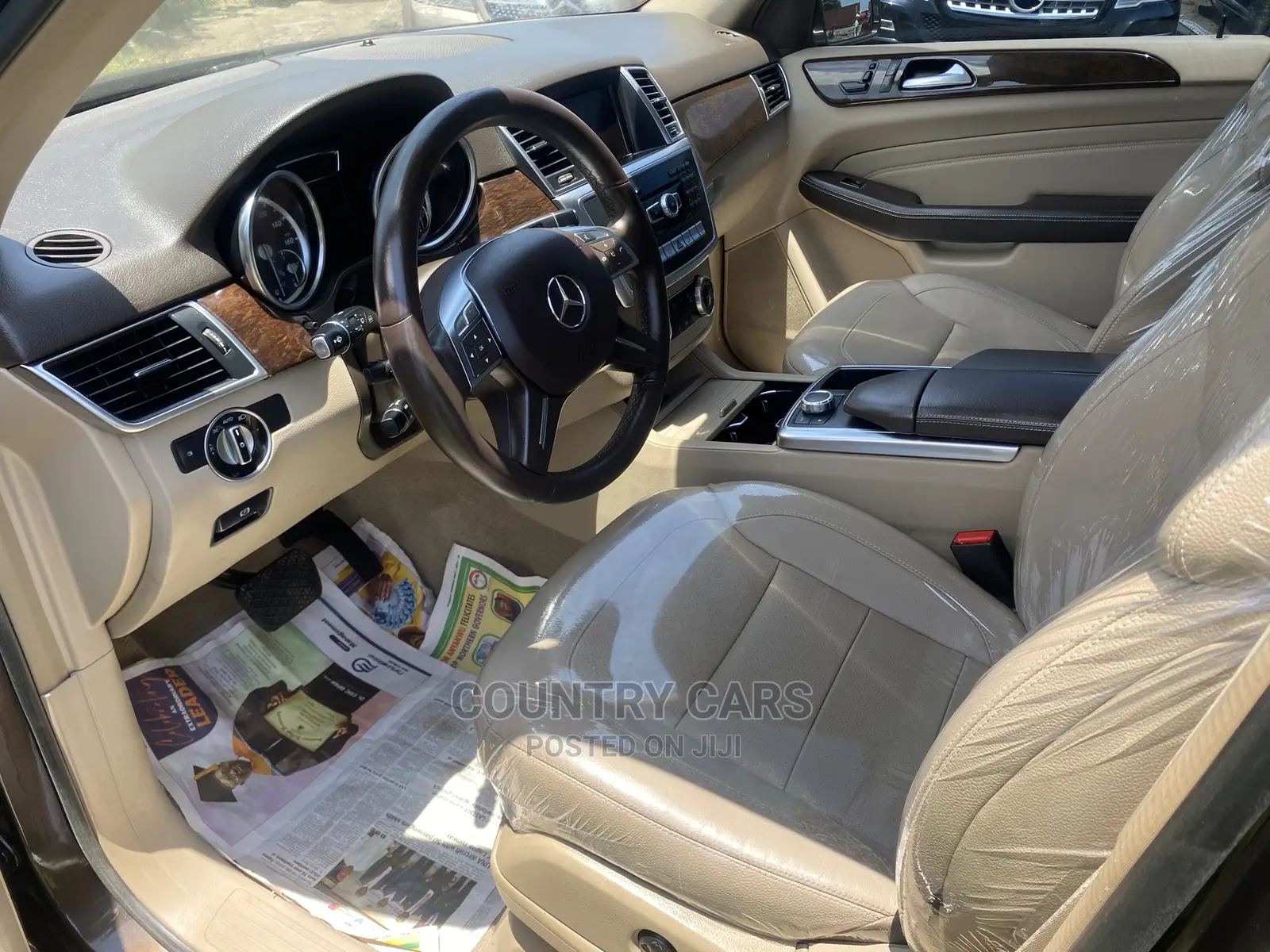 Mercedes-Benz M Class 2014 Brown