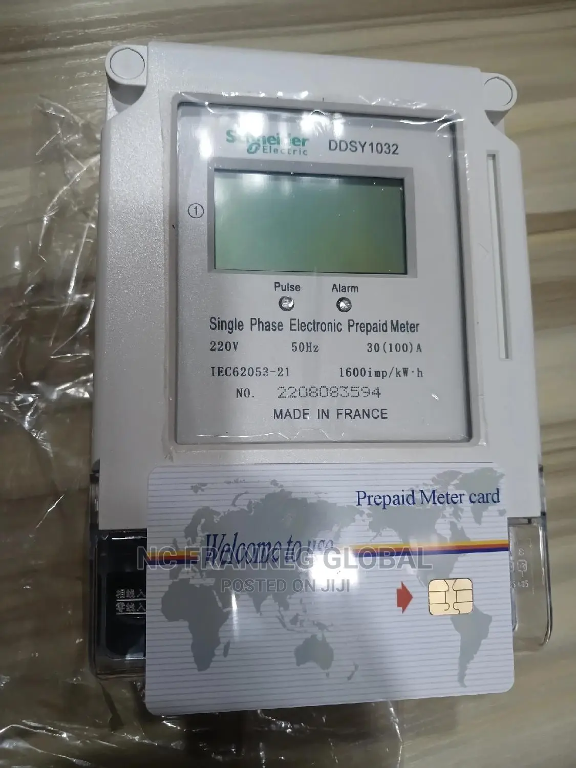 Single Phase Electronic Prepaid Check Meter