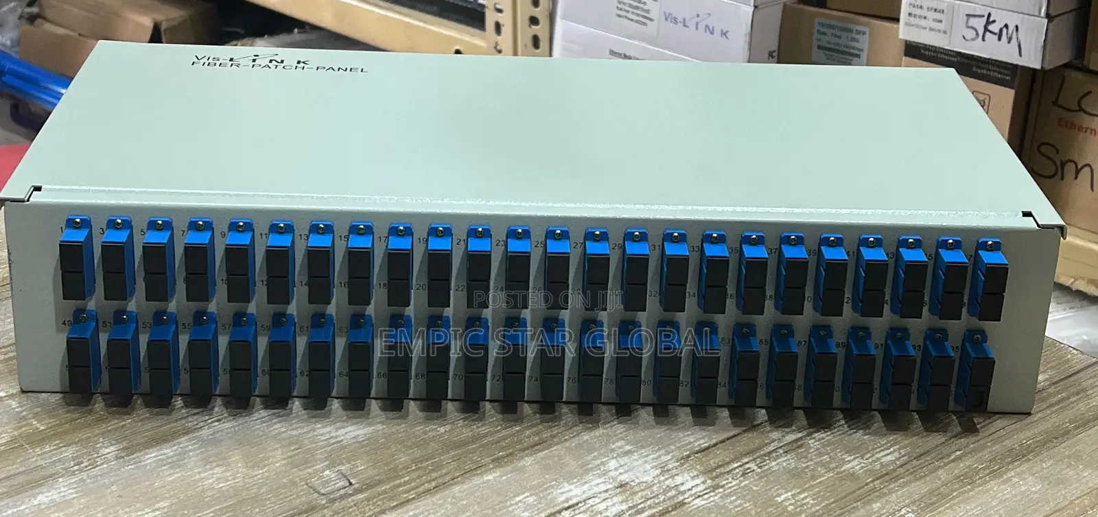 Vis-Link Fiber Patch Panel ODF 48port Duplex SC