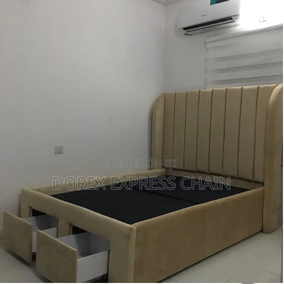 Beautiful Bedframe With Bedside