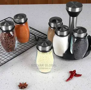 360 Rotating Spice Rack Complete Set