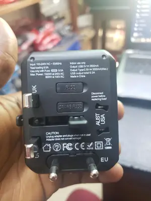 All In One Built In Multi Plug Travel Adapter