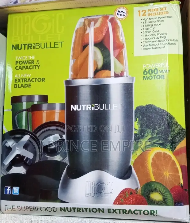 Nutribullet Magic Bullet Nutribullet 600 Series Nutritional