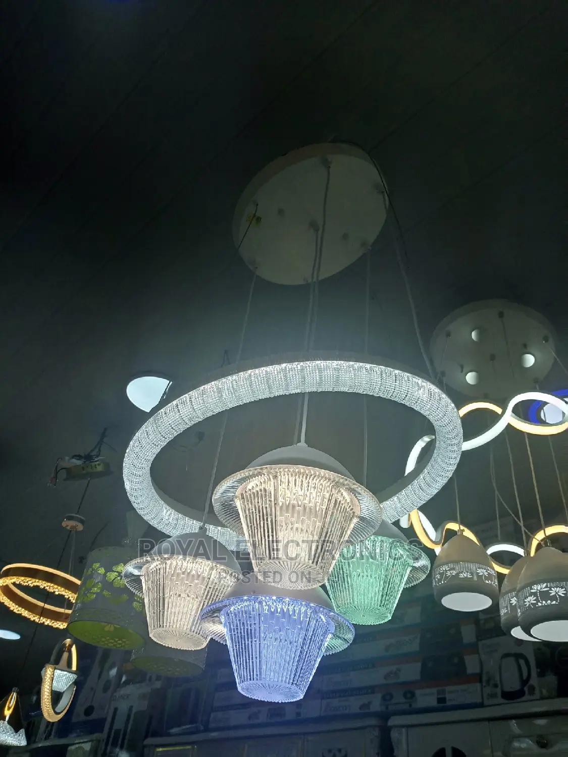 Standard Chandelier Dropping Light