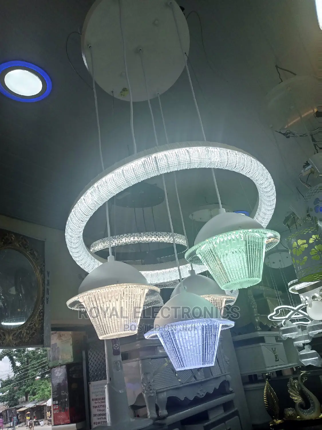 Standard Chandelier Dropping Light