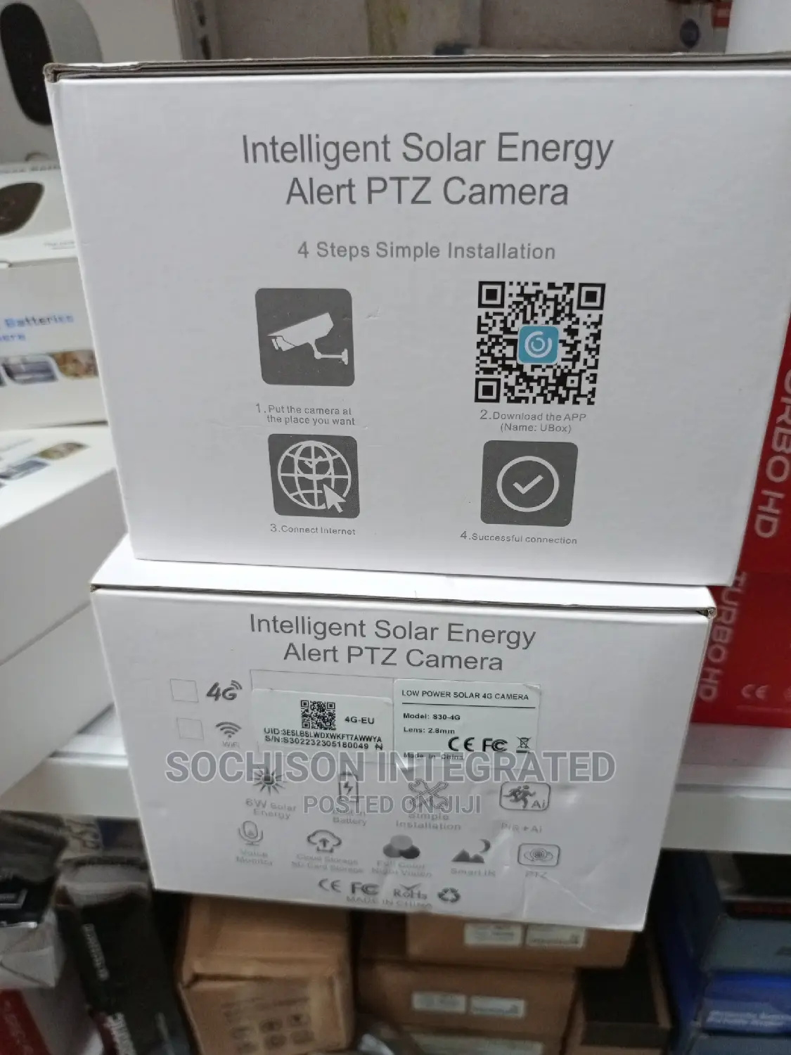 4glte Mini Intelligent PTZ Solar Camera