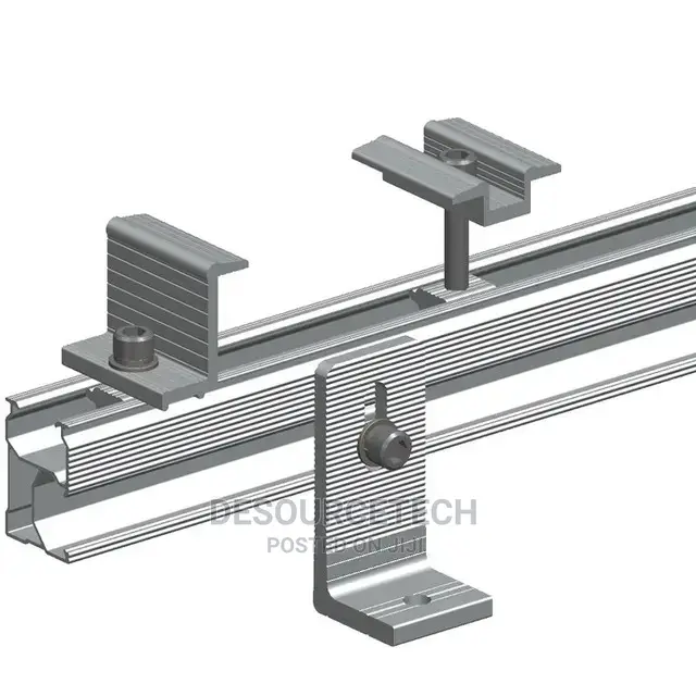 Anodized Solar Mounting Rails 4800mm