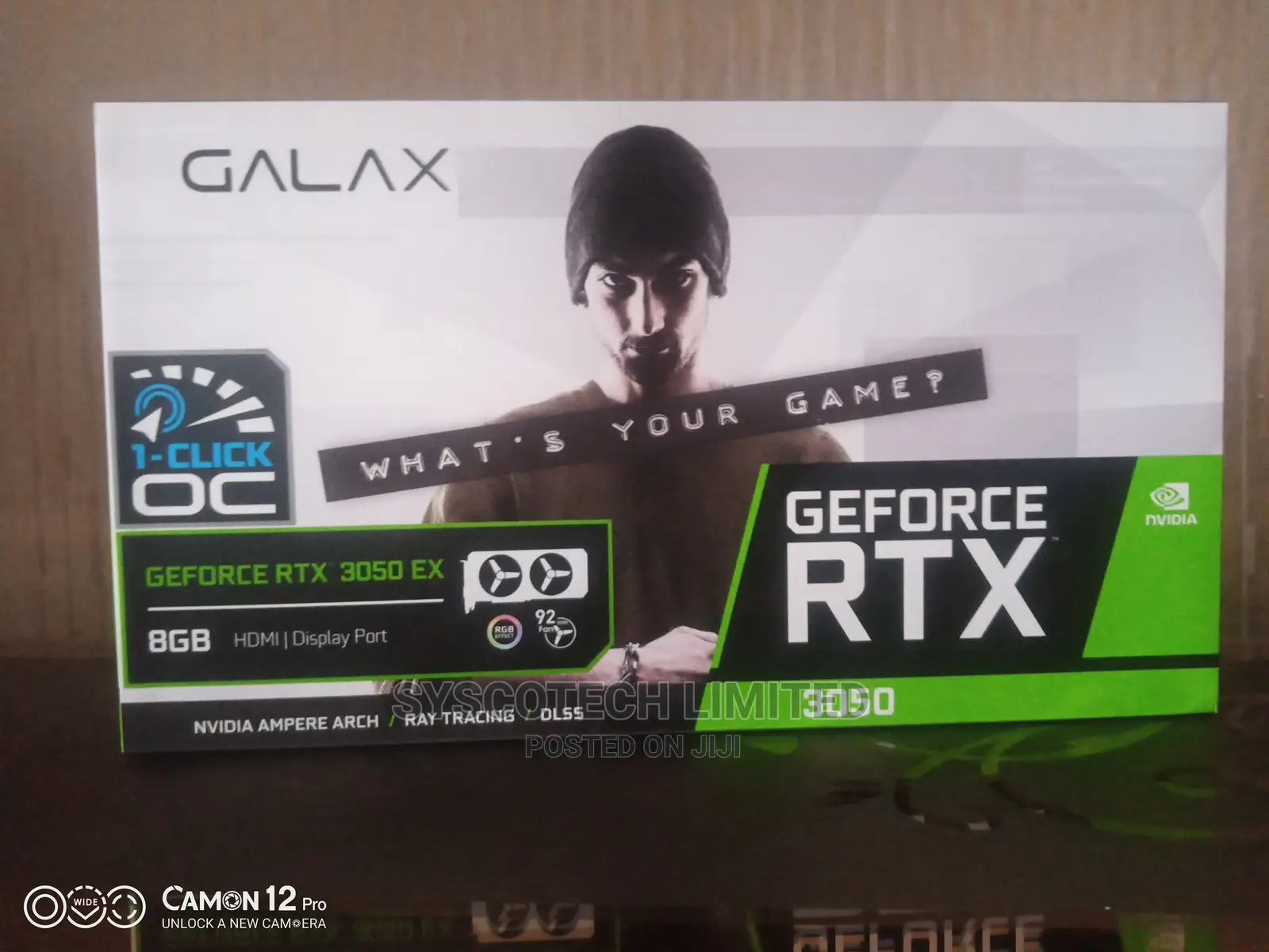 Galax 8gb RTX 3050 Graphic Card in Ikeja Computer Hardware, Syscotech