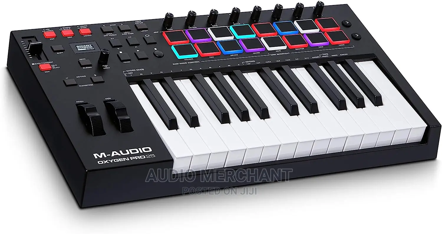M-Audio Oxygen Pro 25 – 25 Key USB MIDI Keyboard Controller