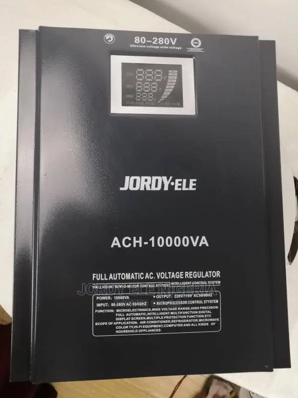 Jordy Ele 10KVA Stabilizer or Automatic Voltage Regulator.