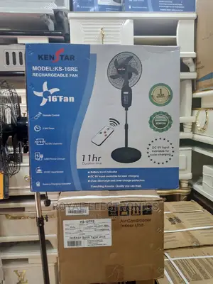 Durable Kenstar Rechargeable Standing Fan 16inch