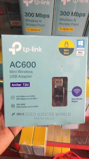 Tplink AC600 Mini Wireless Wifi Usb Adapter Dongle Archert2u