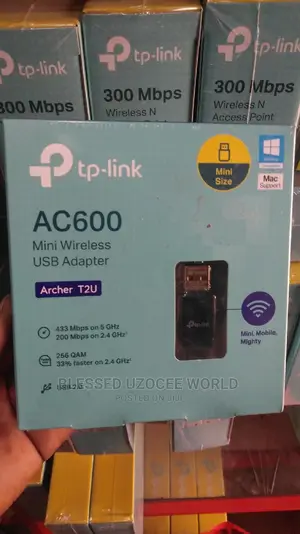 Tplink AC600 Mini Wireless Wifi Usb Adapter Dongle Archert2u