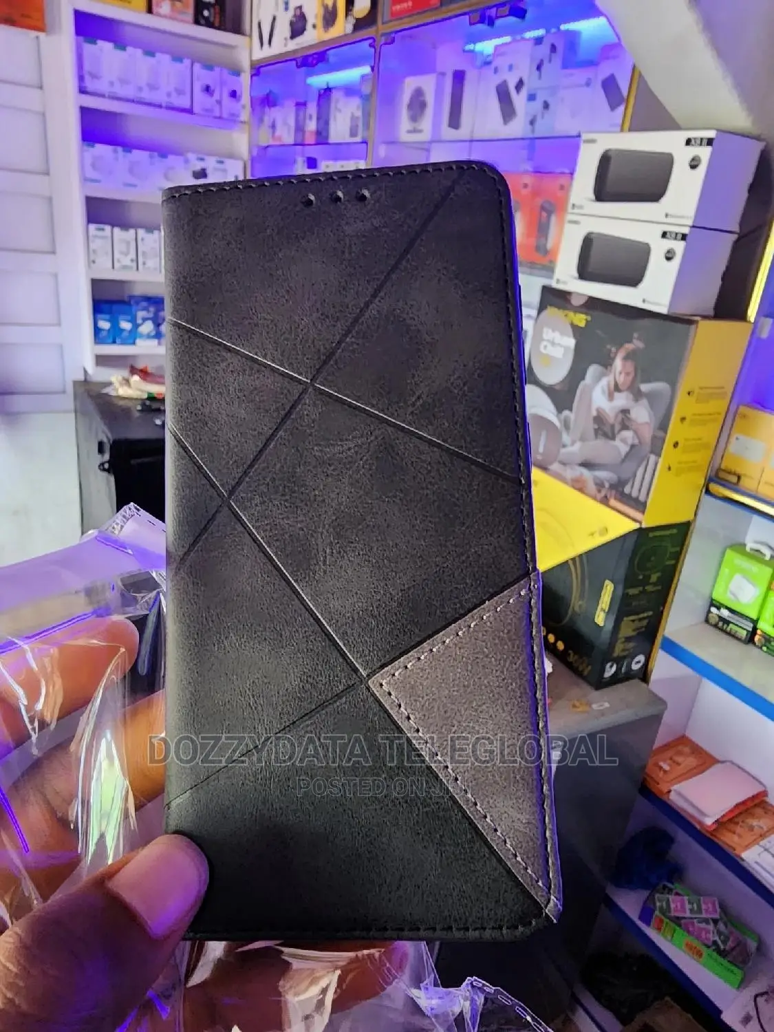 Samsung Galaxy A50 Leather Flip Case