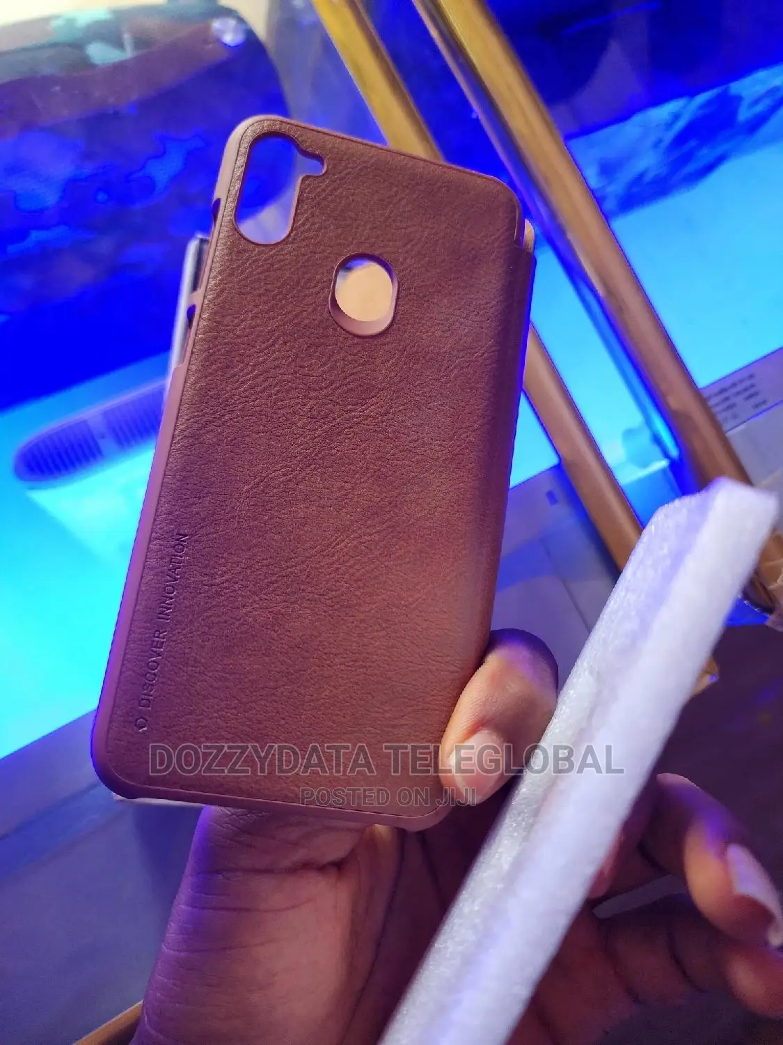 Samsung Galaxy M11 Flip Case (Leather)