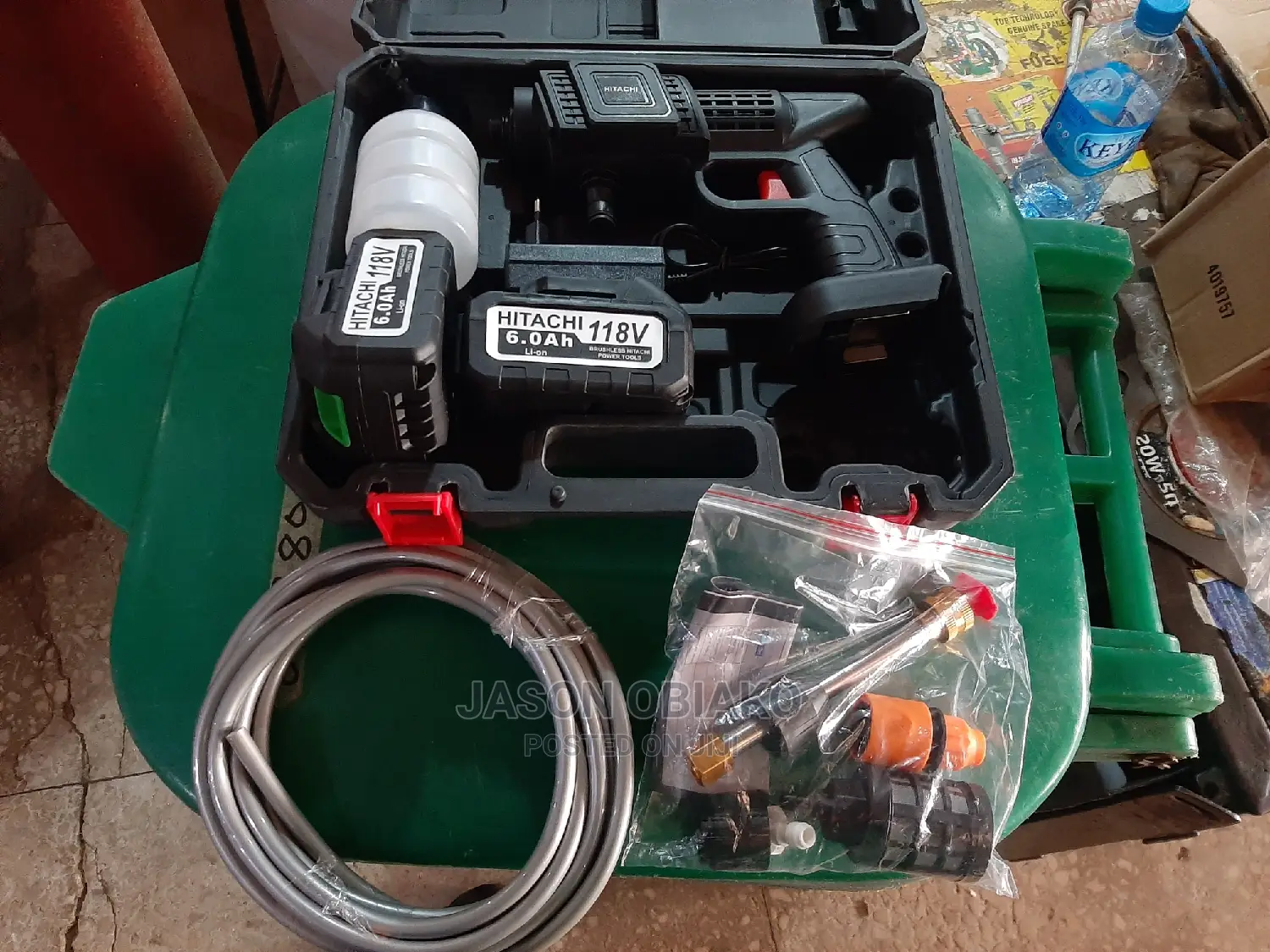 Lithium-Ion Pressure Washer