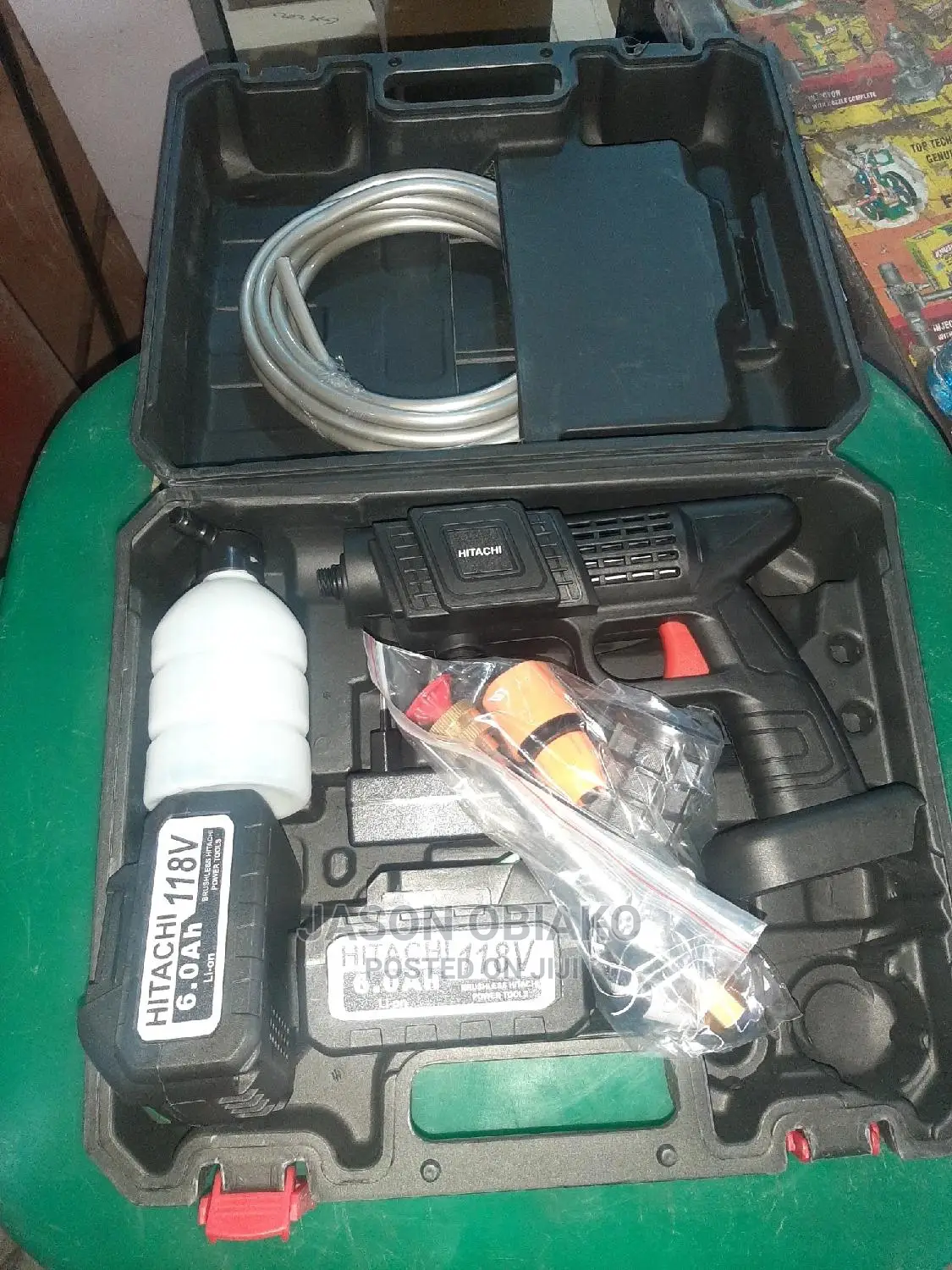 Lithium-Ion Pressure Washer