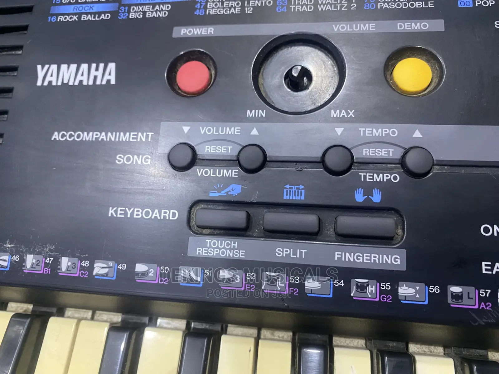 Yamaha Psr 220 Electronics Keyboard