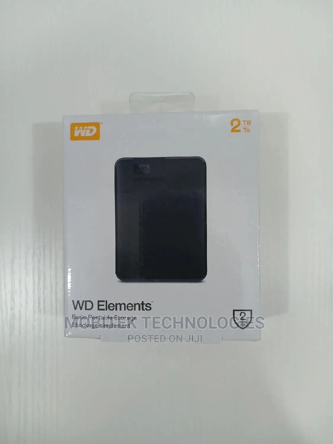 2tb Wd Elements External Usb 3.0 Potable Storage Hard Drive