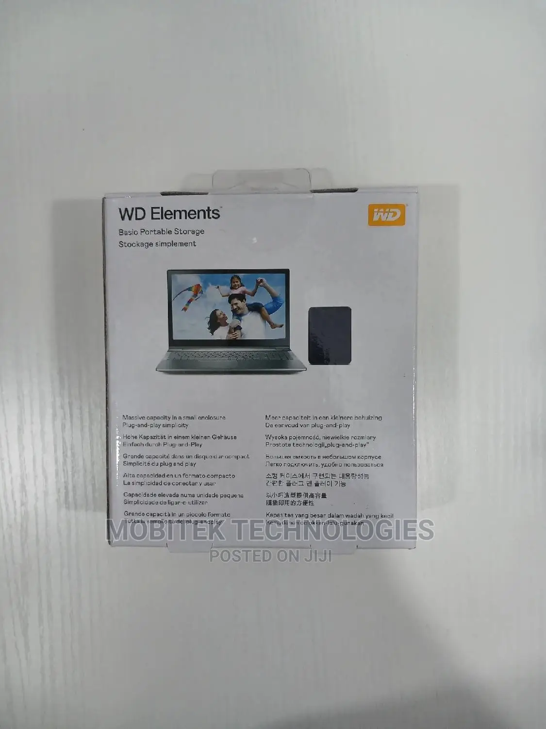 2tb Wd Elements External Usb 3.0 Potable Storage Hard Drive