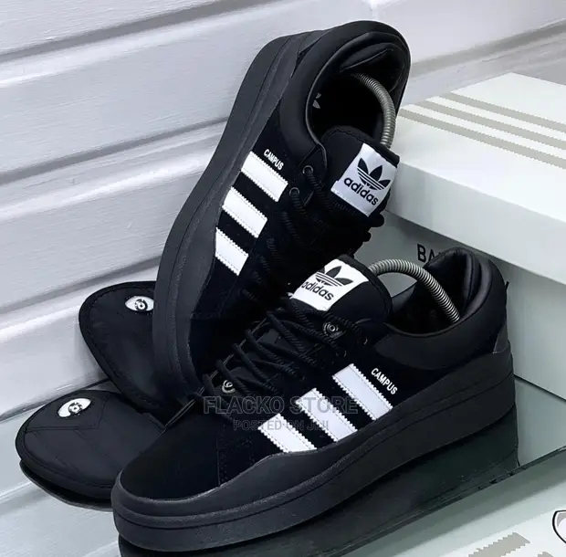 adidas gazelle silver green womens Adidas x Bad Bunny Campus Shoes – Extra Butter main image 0