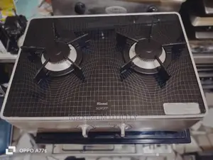 Rinnai Automatic Glass Gas Cooker With Battery