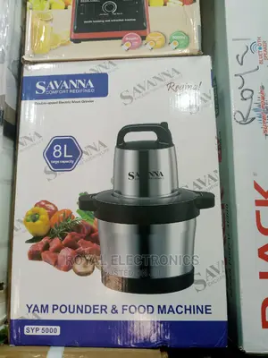 Heavy Duty Savanna 8L Yam Pounder and Food Machine
